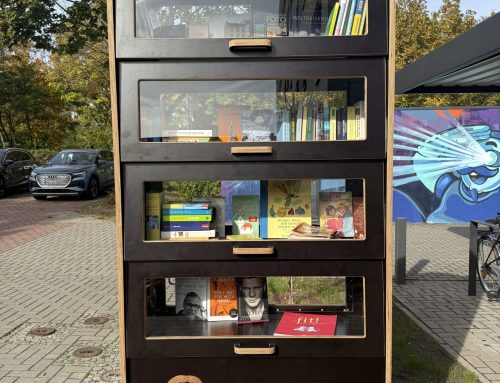 Bücherschrank Wohnungsbaugenossenschaft Otto von Guericke eG